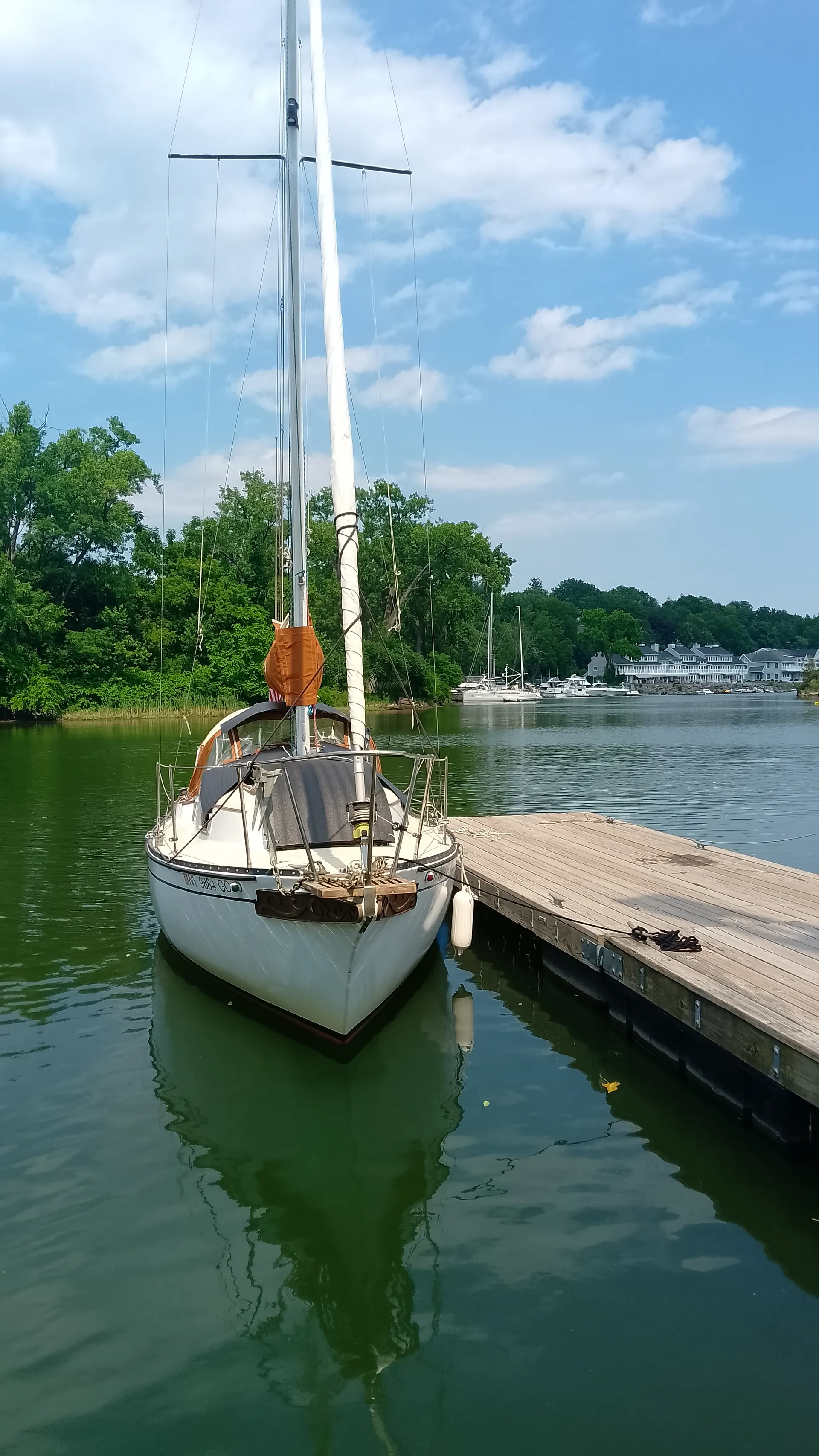 Leandra ready for another day on the water